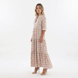 Vestido Largo Boho de Corte Fluido