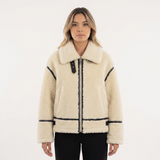 Chaqueta Teddy de Tacto Suave