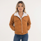 Chaqueta de Pana con Cuello Borreguito