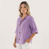 Blusa Casual de Tejido Fresco