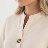 Blusa Casual de Tejido Fresco