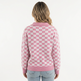 Jersey de Cuadros con Botones
