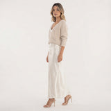 Vestido Midi con Jersey a Juego