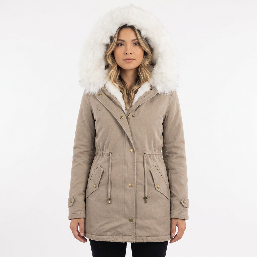 Chaqueta de Invierno con Capucha