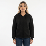 Chaqueta con Capucha Textura Cuadriculada