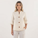 Blusa Casual de Tejido Fresco