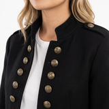 Blazer de Cuello Alto Entretiempo