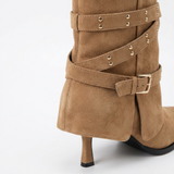 Botas de Punta con Tacón Aguja
