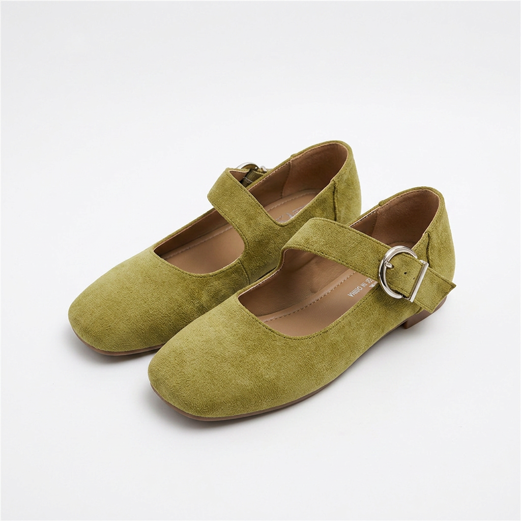 Zapatos Mary Jane con Hebilla