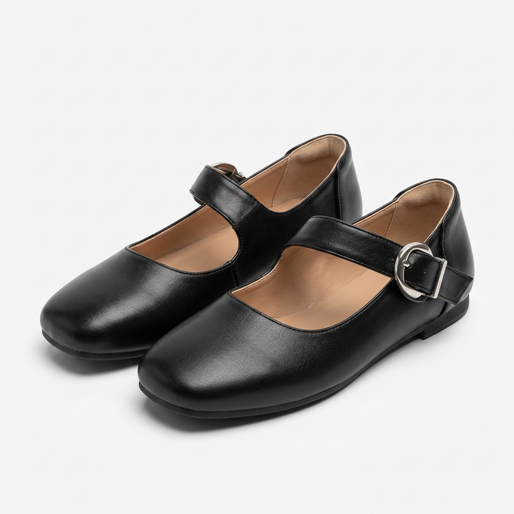 Zapatos Mary Jane con Hebilla