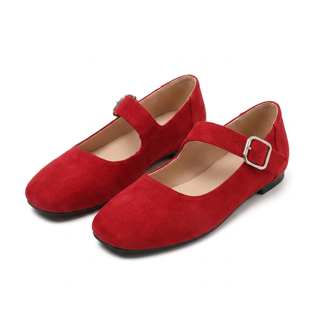 Zapatos Mary Jane con Hebilla