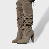 Botas Altas de Tacón Alto