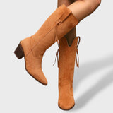 Botas Cowboy de Ante Sintético