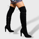 Botas Altas de Tacón Alto