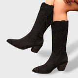 Botas Cowboy de Ante Sintético