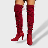 Botas Altas de Tacón Alto