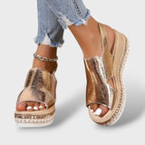 Sandalias Ortopédicas con Brillo