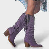 Botas Cowboy Ortopédicas con Flecos